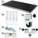 Stairville Tour Stage Drum Riser 2x2 60cm